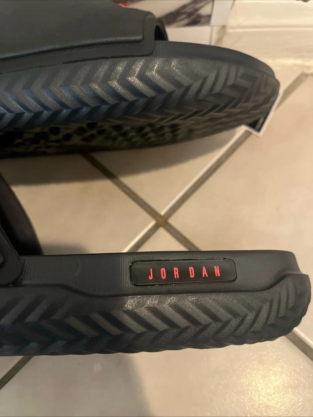 NEW Jordan Jumpman Slide PSG Men's Off Noir/Infrared 23 FQ7962-001 Size 18